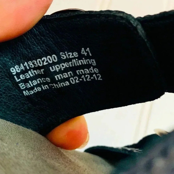 Dansko Sophie Black Moray Sandals - Picture 5 of 8